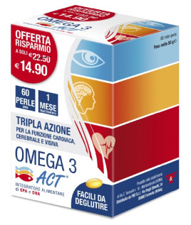 OMEGA 3 ACT 60PRL 540MG