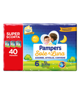 PAMPERS SOLE&LU TRIO XL 40 0073