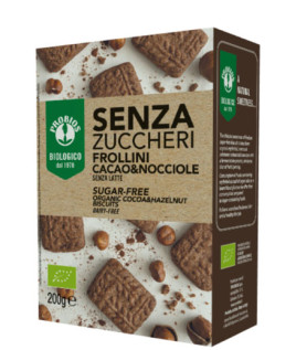 FROLLINI CACAO/NOCCIOLE S/ZUCC