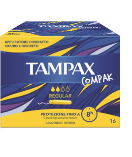 TAMPAX COMPAK REGULAR 16PZ 9001