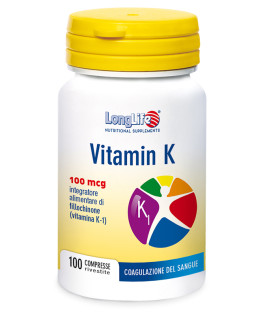 LONGLIFE VITAMIN K 100CPR