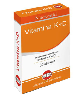 VITAMINA K+D VEGETALE 30CPS KOS