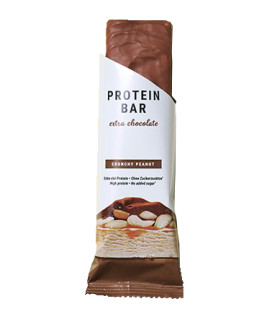 Foodspring barretta extra chocolate crunchy peanut 65 g