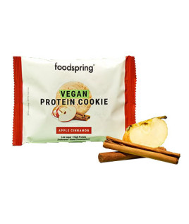 Foodspring vegan protein cookie mela cannella