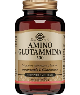 Solgar amino glutammina 500 50 capsule