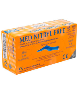 GUANTI NITR S/POL L 100PZ GAMMAD