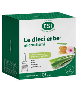 LE DIECI ERBE MICROCLISMI 6PZ ES