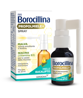 Neoborocillina Propolmiele+  Spray miele eucalipto 20 ml