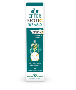 GSE EFFERBIOTIC RAPID 20CPR