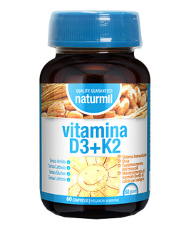 NATURMIL VITAMINA D3+K2 60CPR