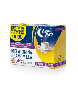 MELATONINA ACT+CAMOMILLA30BUST