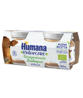 HUMANA OMOG VITELLO BIO 2X80G