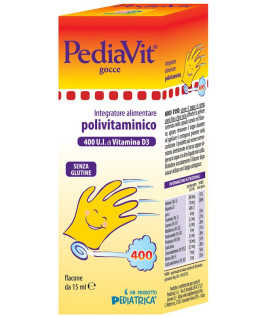 PEDIAVIT GTT 15ML N/F 400U.I. VI