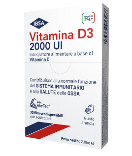 Ibsa Vitamina D3  2000 UI 30 film