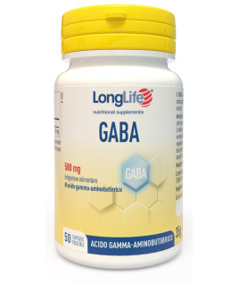 LONGLIFE GABA 500MG 50CPS