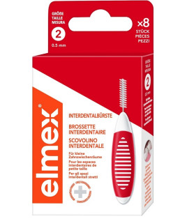 ELMEX INTERDENTAL BRUSH RED