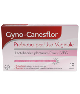GYNO-CANESFLOR 10CPS VAGINALI