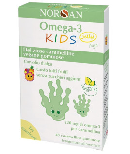 NORSAN OMEGA 3 KIDS JEL45CARAM