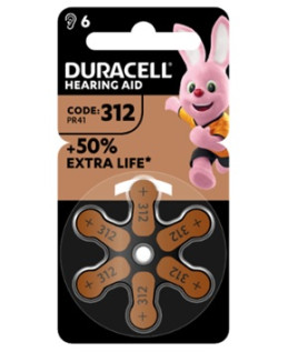 DURACELL EASY TAB 312 MARRONE