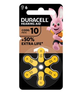 DURACELL EASY TAB 10 GIALLO