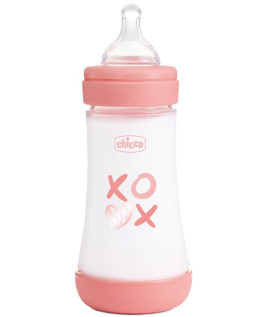 CH BIB P5 240ML MED SIL GIRL