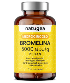 NATUGEA BROMELINA 5000 120CPR