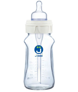 J BIMBI BIBERON VETRO SIL.260ML