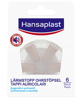 HANSAPLAST EAR PLUGS 6PZ