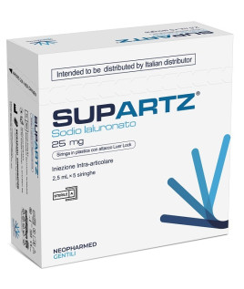 SUPARTZ SIR INTRA-ART 2,5ML 5P