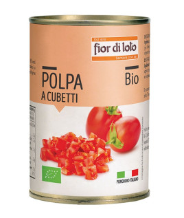 POLPA POMODORO CUBETTI BIO400G