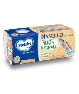 Mellin Omog Nasello 4x80g