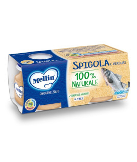 Mellin Omog Spigola 4x80g