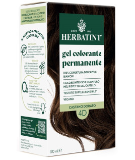 HERBATINT 4D CASTANO DOR 170ML