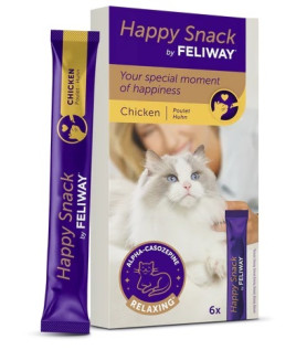FELIWAY HAPPY SNACK CHICK6STK