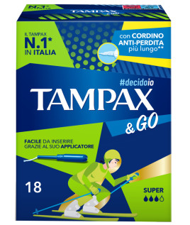 TAMPAX &GO SUPER 18PZ