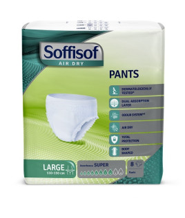 SOFFISOF AIR DRY PANTS L SUPER