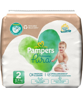 PAMPERS PROTEZIONE PURA MIN27P