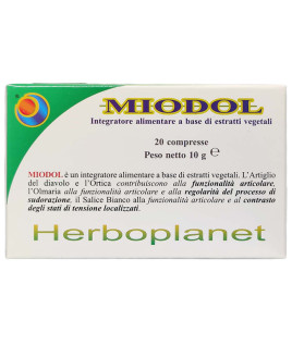 MIODOL 20CPR BLISTER 10G HERBOPL
