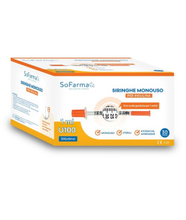 SIRINGA INSULINA 1ML 30PZ SF+