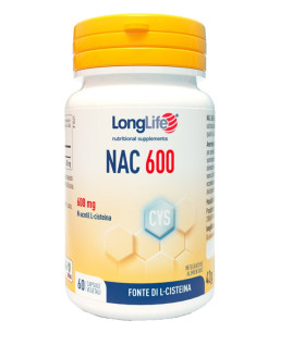 LONGLIFE NAC 600MG 60CPS