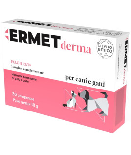 ERMET DERMA PELO E CUTE 30CPR
