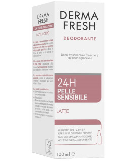 DERMAFRESH 24H P/SENS LAT100ML