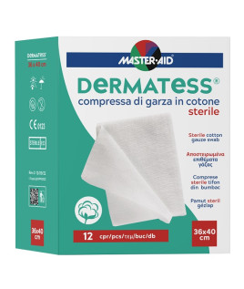 DERMATESS GARZA IODROF36X40 12PZ