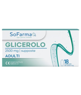 GLICEROLO AD 2250MG 18SUPP SF+