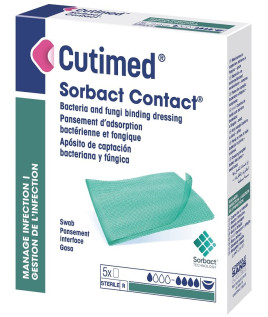 CUTIMED SORBACT CONT 7X9CM 5PZ