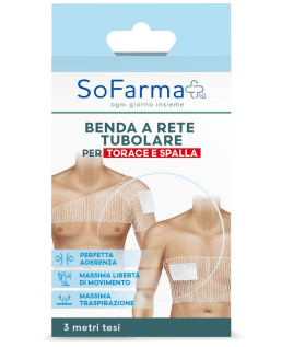 RETE ELASTICA TORACE SPALLA SF+