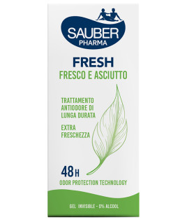 SAUBER DEO 48H FRESH GEL 30ML