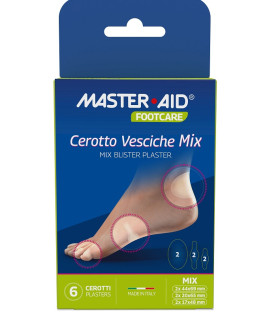 Footcare Cer Vesciche Mix 6pz