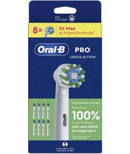ORALB CROSSACTION REFILL 8PZ