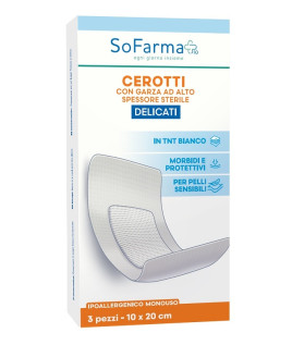 CEROTTO DELICATO 10X30CM 3P SF+